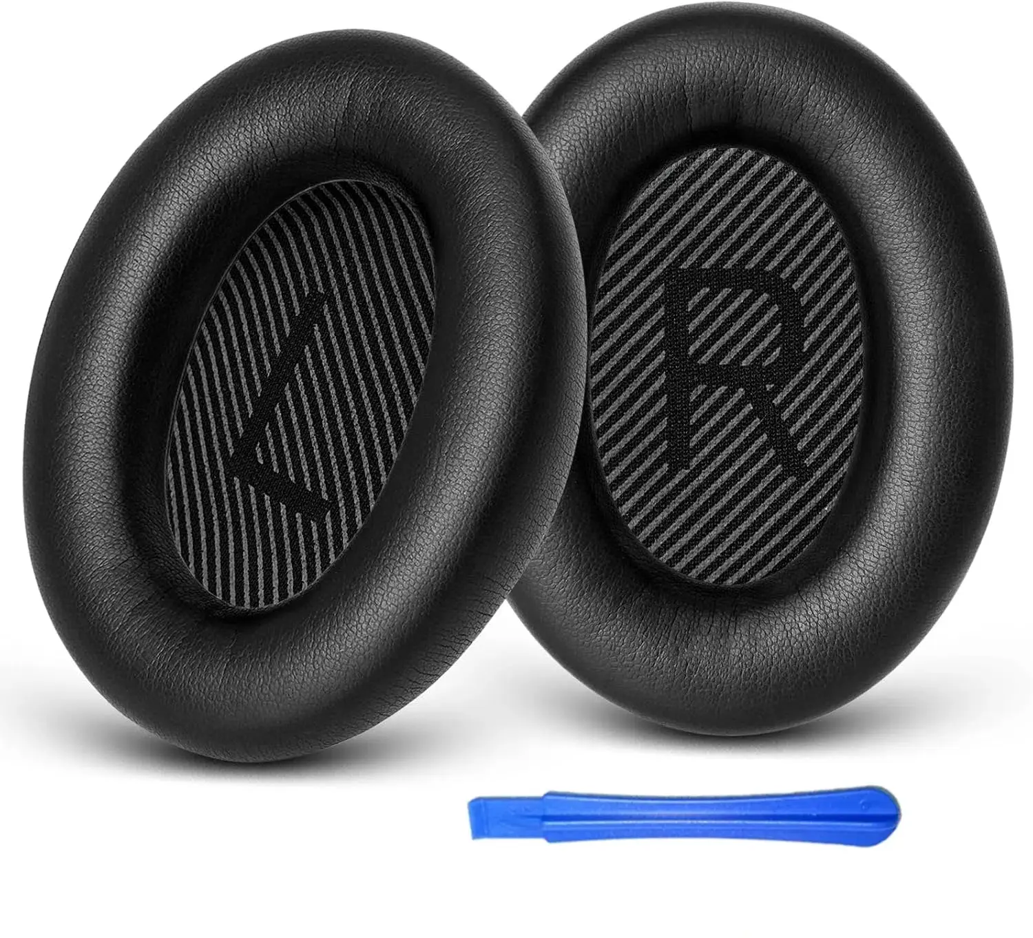 KUTOU Replacement Ear Pads Cushions for Bose QC45 QuietComfort 45 Headphone Softer Protein Leather Earpads