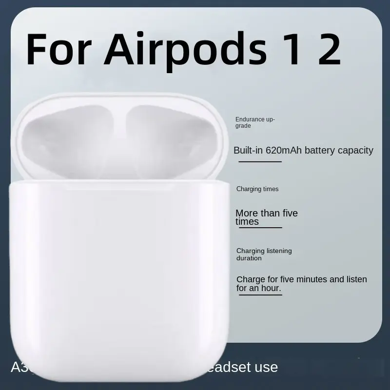 Bluetooth Headphone Wireless Charging Case For AirPods Pro 1 2 3 Charger Box Charging Compartment Replacement For AirPods 3&4bin