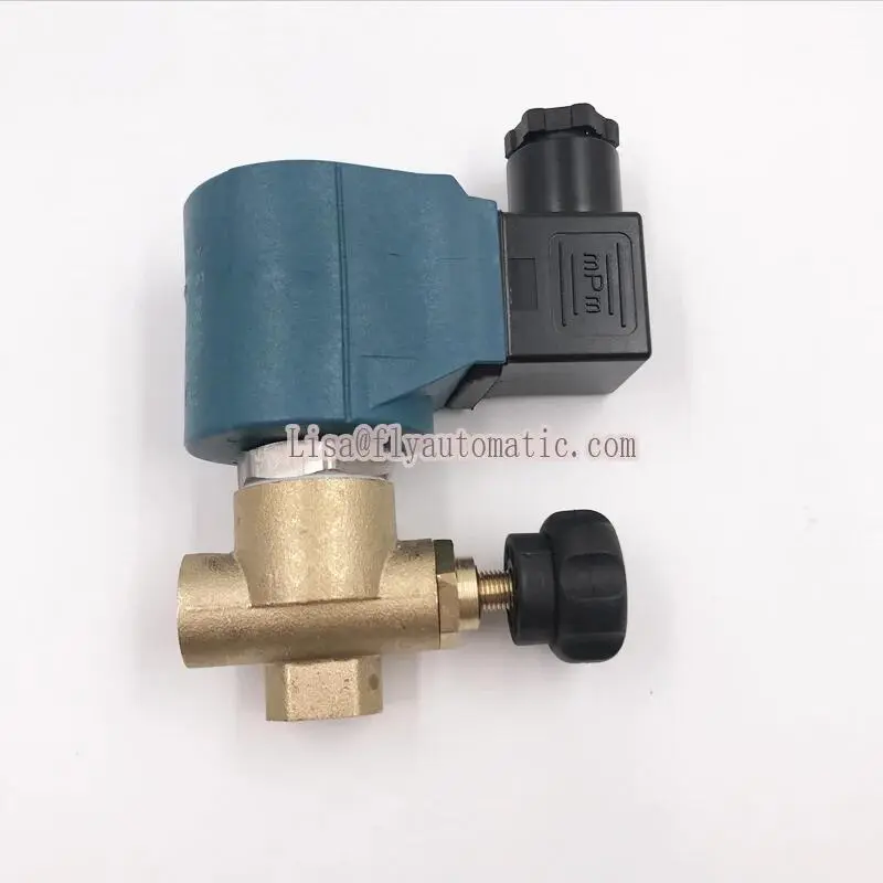 9934 Series CEME 2/2 Way G1/4" Solenoid Electric Valve / Iron Machine Solenoid Valve For Water Air Steam High Temperature