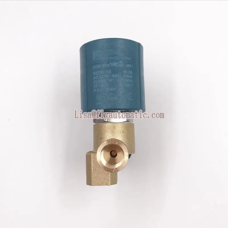 9934 Series CEME 2/2 Way G1/4" Solenoid Electric Valve / Iron Machine Solenoid Valve For Water Air Steam High Temperature