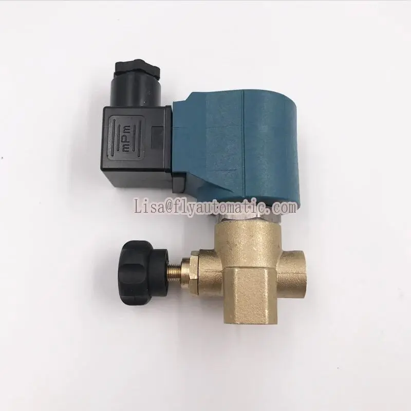 9934 Series CEME 2/2 Way G1/4" Solenoid Electric Valve / Iron Machine Solenoid Valve For Water Air Steam High Temperature