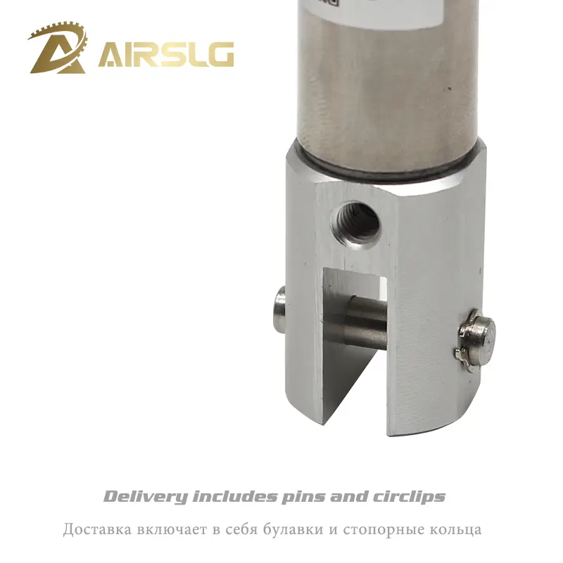 CJ2D Double clevis with pins Mini Pneumatic Cylinder Double Acting Single Rod 10mm 16mm Bore 5~200mm Stroke Air Cylinder CJ2D16