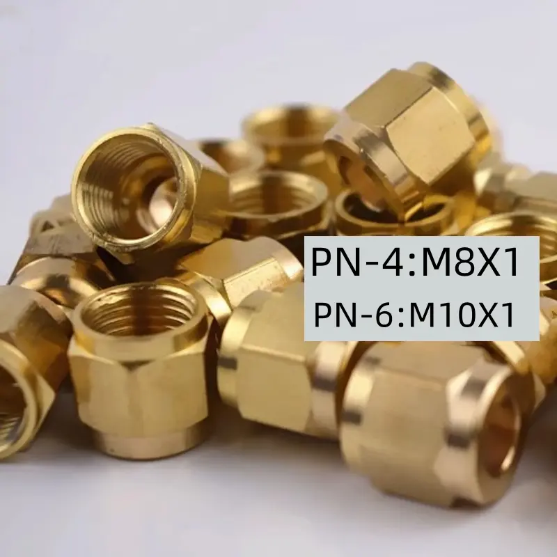 Centralized Lubrication System / CNC Machining Center / Compression Sleeve / Sealing Ring / O-ring PB-4 + PN-4 Joint Nut M8X1