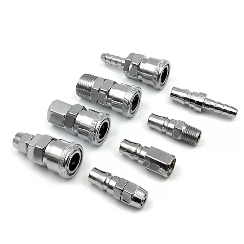 1PCS C Type Quick Pneumatic Fittings High Pressure Coupling PF20 SF20 PM20 SM20 20/30/40 Air Compressor Hose Quick Coupler Plug
