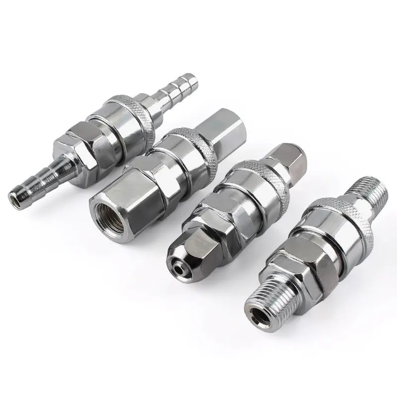 1PCS C Type Quick Pneumatic Fittings High Pressure Coupling PF20 SF20 PM20 SM20 20/30/40 Air Compressor Hose Quick Coupler Plug