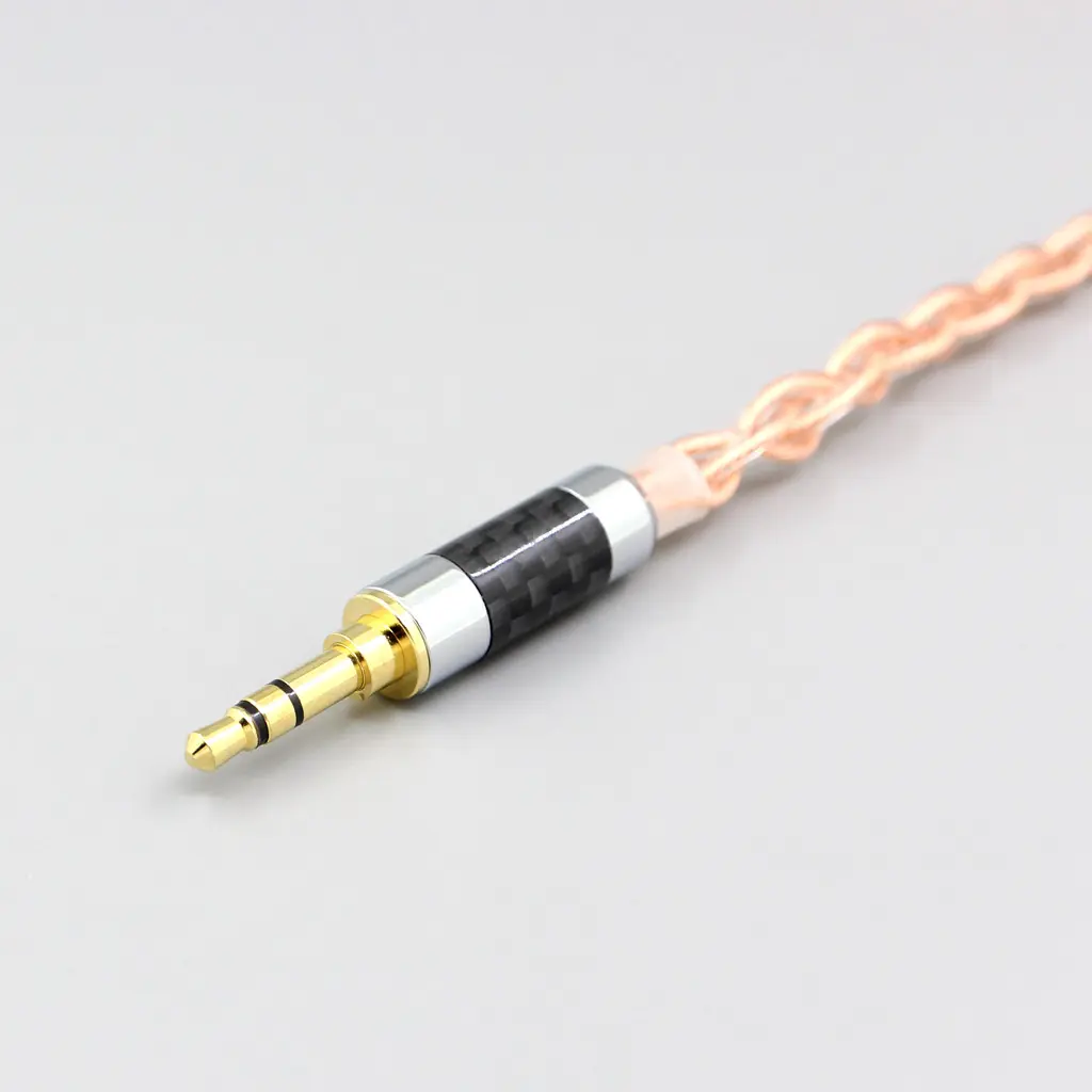 4 Core 1.7mm Litz HiFi-OFC Earphone Braided Cable For Denon AH-D7200 AH-D5200 AH-D9200 AH-D600 AH-D7100 LN008084