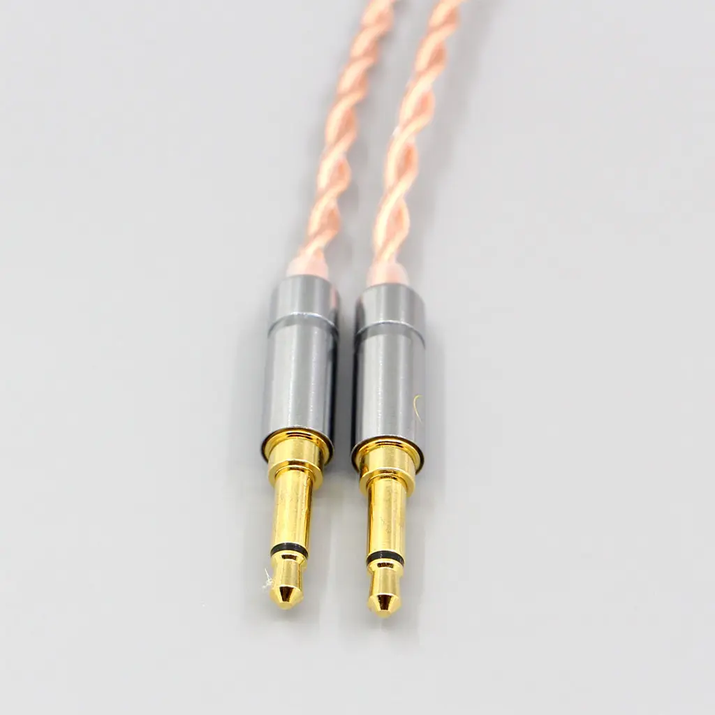 4 Core 1.7mm Litz HiFi-OFC Earphone Braided Cable For Denon AH-D7200 AH-D5200 AH-D9200 AH-D600 AH-D7100 LN008084