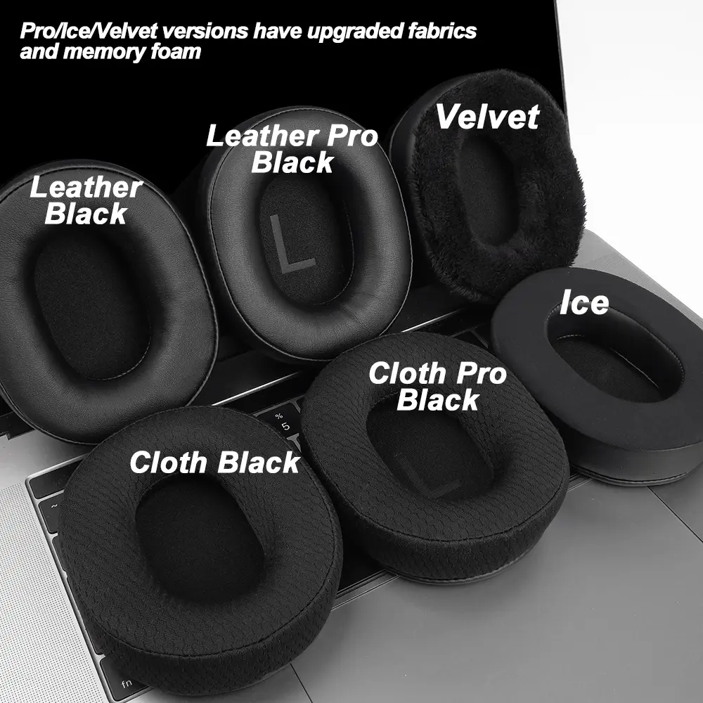 Replacement Foam Ear Pads for MCHOSE V9 S9 PRO,V9 PRO S9 PRO Headphones  memory foam Earpads Protein Leather