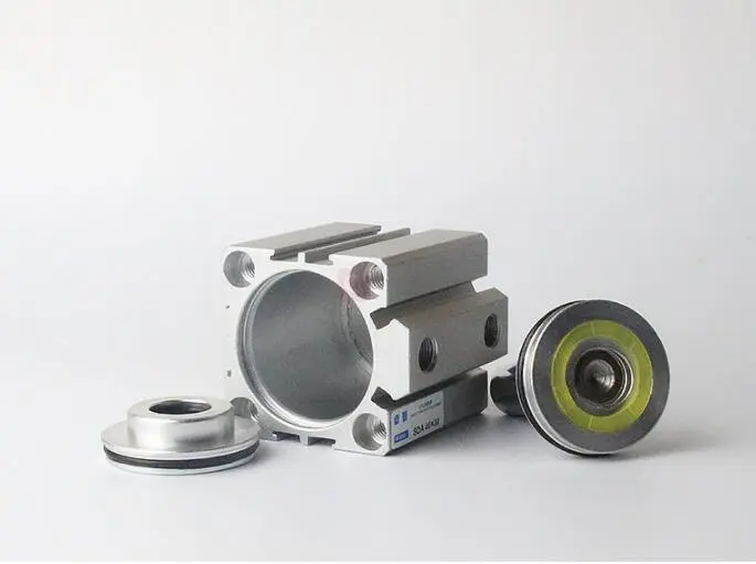 SDA50*100, 50mm Bore 100mm Stroke Compact Air Cylinders SDA50X100 Dual Action Air Pneumatic Cylinder