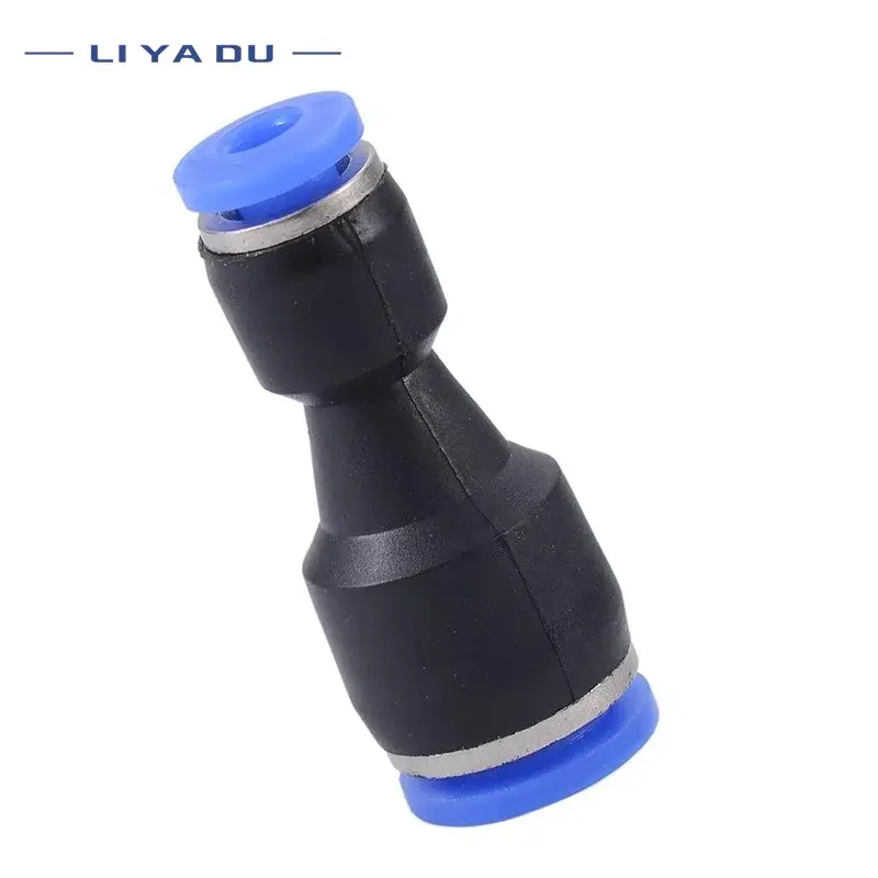 5/10pcs PG6-4 PG8-6 PG10-8 PG12-8 Pneumatic Hose Fittings Plastic Quick Connector for Air Water Tube Push in Straight Design