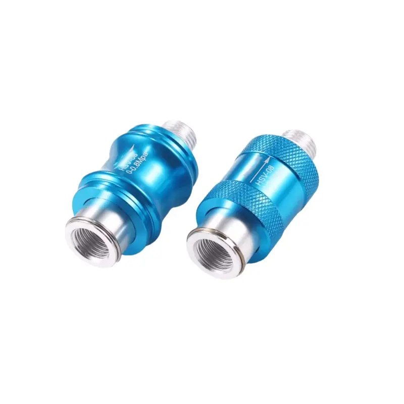 HSV-06 HSV-08 HSV-10 HSV-15 HSV-20 HSV-25 Pneumatic Hand Slide Valve Flow Control Manual Switch G1/8 1/4 3/8 1/2 BSPT Thread