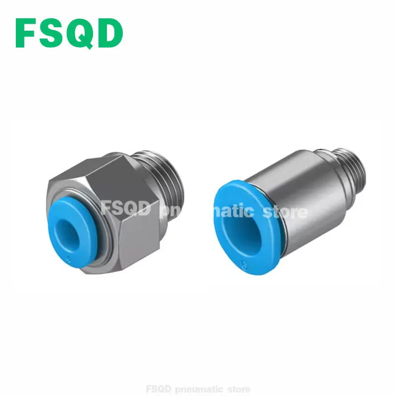 QSM-M5-M3-M7-4-6-100-I QSM-G1/8-6-4-I-100 QSM-4-3 QSM-6-4 FSQD Push-in fittings QSM mini
