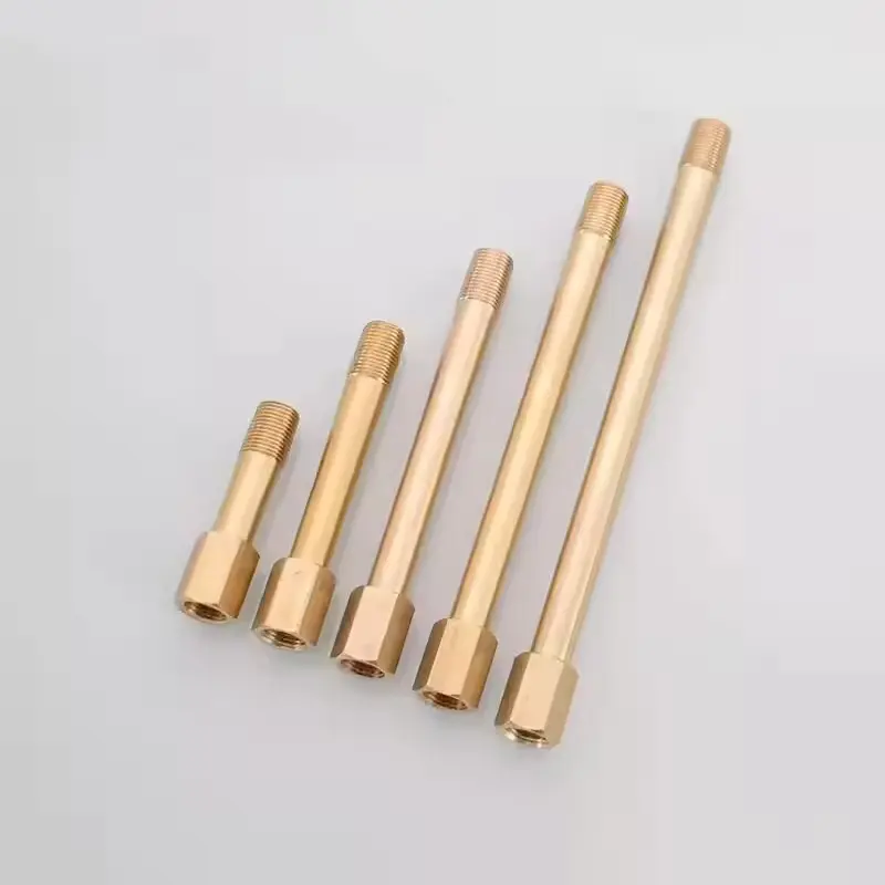1/8" 1/4" 3/8" Brass Pipe Fitting Extend Length Female Mold Pipe  Molding Adapter Coupler Connector 50-100mm