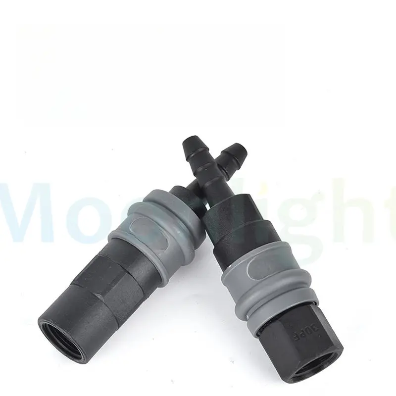 Pneumatic C-type Quick Insertion Self-locking Air Pump Three-way Plastic Steel Air Compressor Accessories PH PP SP SH 20/30/40
