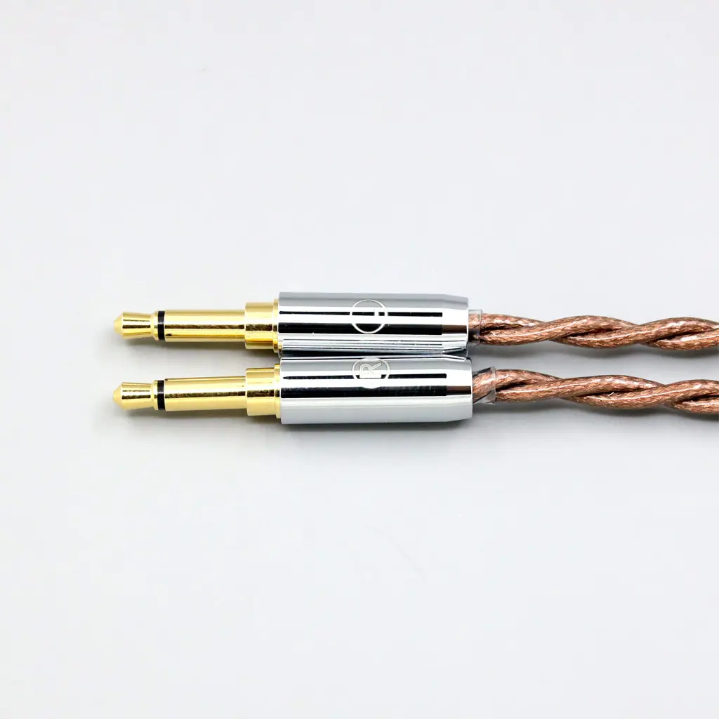 99% 24k Gold  Pure Silver Graphene Shield Earphone Cable For Hifiman Sundara Ananda HE1000se V2 HE6se he400se Arya LN008530
