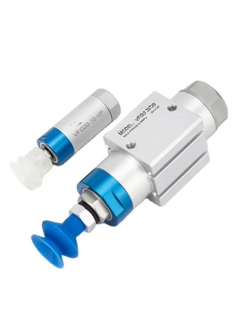 Pneumatic Cylinder VFG20-10-VP Single-Acting Vacuum Suction Cup for Robotic Gripper 20-20/30-20 Automated Sucker Accessories