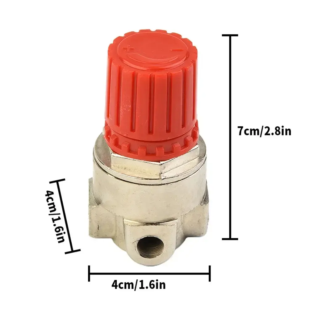 High Accuracy Pressure Regulating Valve 3 Holes Flowing Control Valve Piston Compressor Air Compressor Filtration Accessories