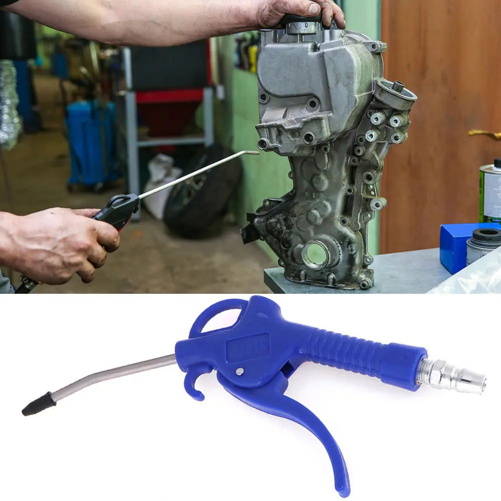 Handheld Dust Blower Compressor Pneumatic Air Blow Gun Dust Spray Clean Strong High Pressure Powerful Dust Removing Accessory