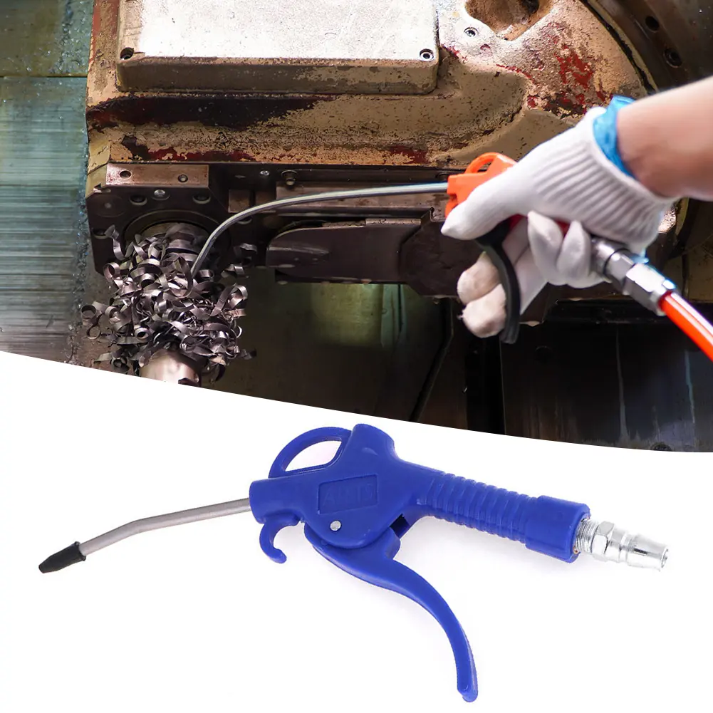 Handheld Dust Blower Compressor Pneumatic Air Blow Gun Dust Spray Clean Strong High Pressure Powerful Dust Removing Accessory