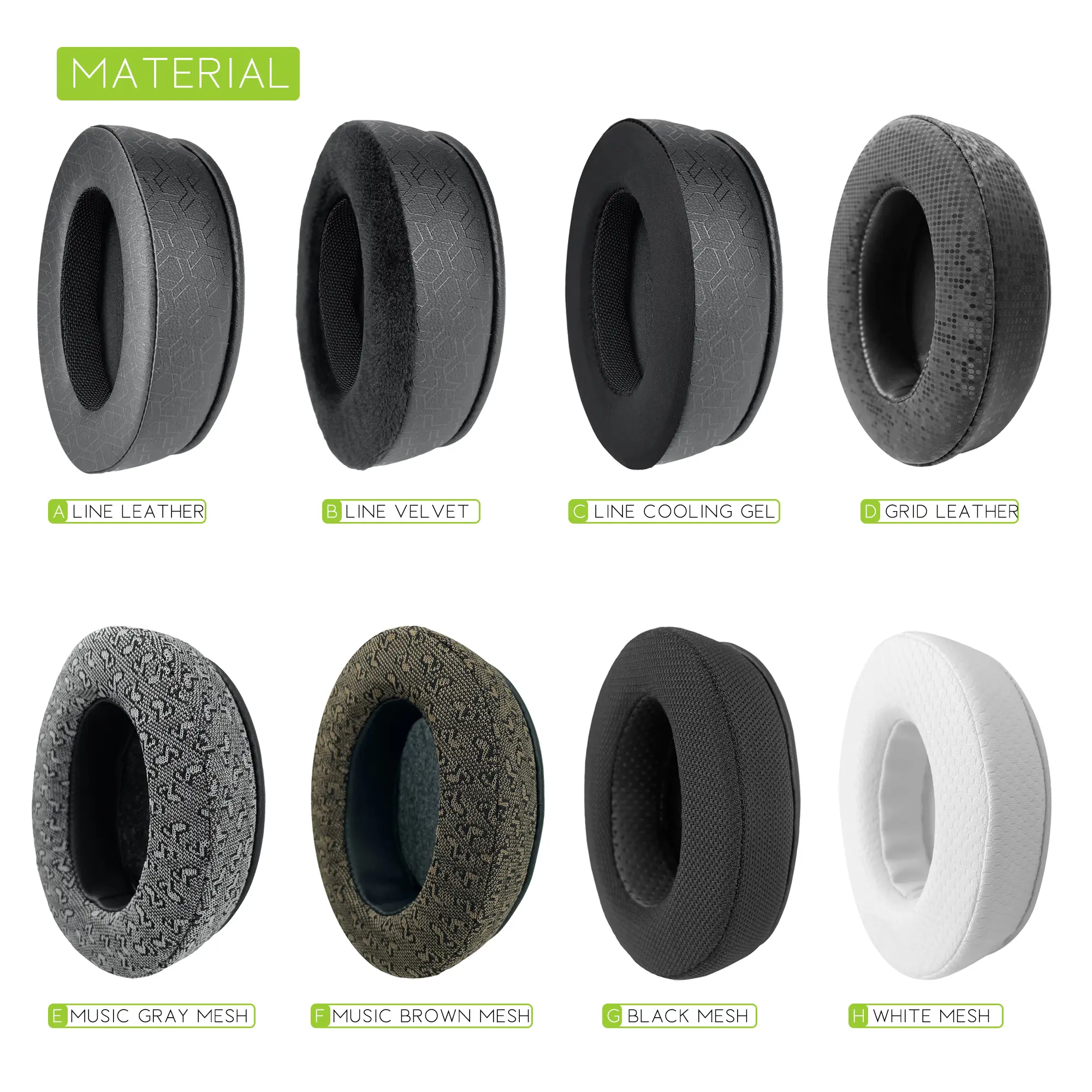 IMZEGON Replacement Earpads for Takstar HI 2050 PRO80,PRO82 Headphones Ear Cushion Cover Sleeve Earmuffs Headbeam