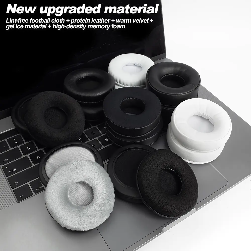 Earpads for Audio-technica ATH-AR3BT ATH-AR3is  Accessories Replacement Ear Cushion  Headphones Soft Sponge Mesh Fabric Earphone