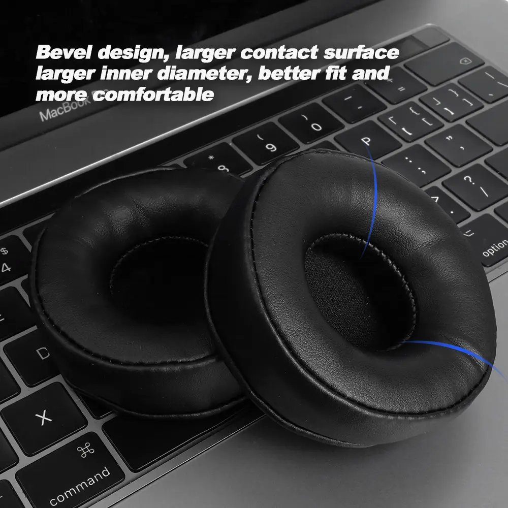 Earpads for Audio-technica ATH-AR3BT ATH-AR3is  Accessories Replacement Ear Cushion  Headphones Soft Sponge Mesh Fabric Earphone