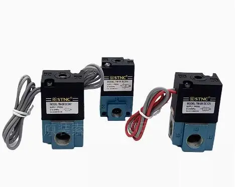 STNC TM-06 TM-08 2 position 3 way high frequency electromagnetic pneumatic valve DC24V DC12V AC220V