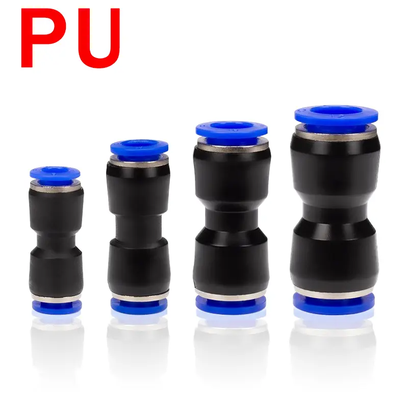 5PCS Pneumatic Fittings Quick Connector Air Tube Connectors Plastic PU PY 4mm 6mm 8mm 10mm 12mm Air Hose Fitting