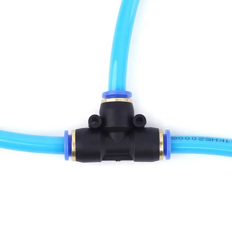 Pneumatic Fitting Pipe Connector Tube Air Quick Fittings Water Push In Hose Couping 4mm 6mm 8mm 10mm 12mm 14mm PU PY PK PE PV SA