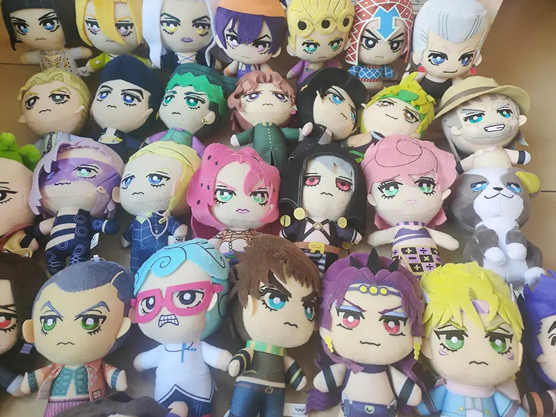 NEW JoJos Bizarre Adventure Golden Wind Plush Giorno Narancia Mista PLUSH DOLL