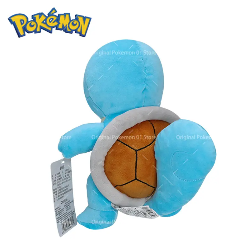 22cm Original Pokemon Plush Kawaii Squirtle Stuffed Animal Toy Anime Doll Throw Pillow Birthday Gift For Kids
