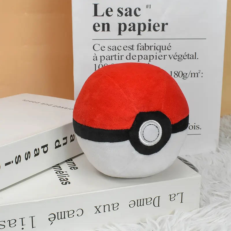 Pokeball Plush Master Ball Poke Ball Great Ball Beast Ball Dusk Ball Hisuian Ultra Ball Toys for Children Kids Christmas Gift