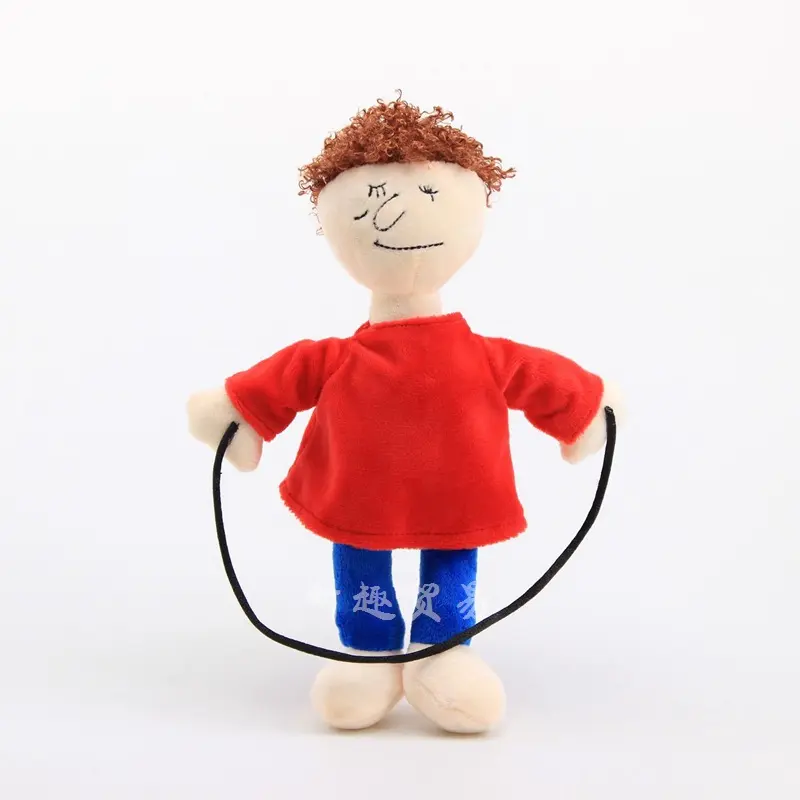 Buddy Education Take Ruler Doll Baldi Red Skipping Rope Girl Plush Toy Doll Gift Wholesale