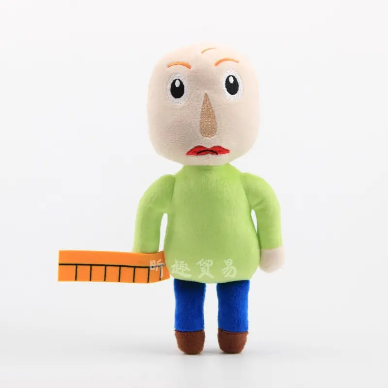 Buddy Education Take Ruler Doll Baldi Red Skipping Rope Girl Plush Toy Doll Gift Wholesale