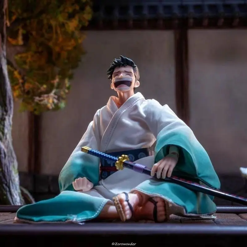 1/12 Shimotsuki Ryuma Soldier Final Battling Green Mini Long Robe Toy Clothe Accessory One Piece 6shf Figure Collection Toy Gift