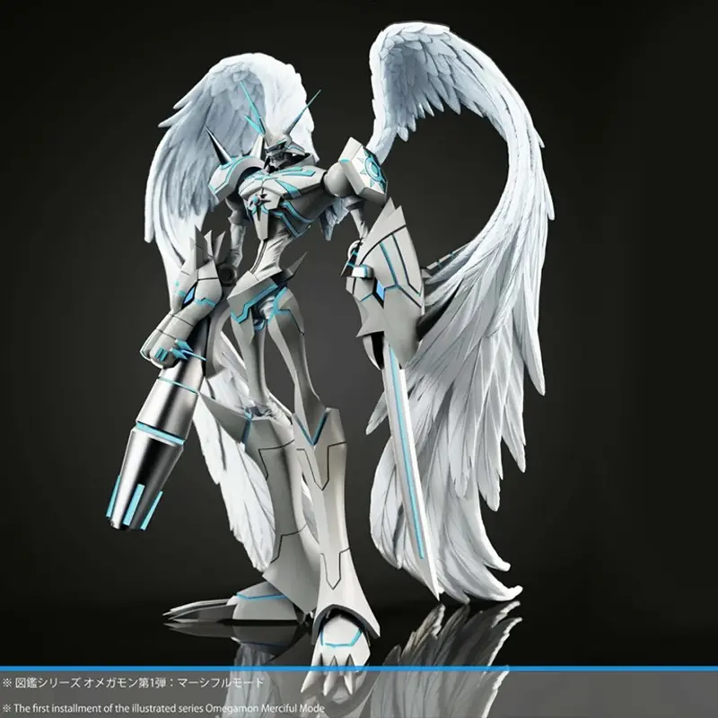 Digimon Adventure Anime Figures Omegamon Merciful Mode Figure Gk Figurine PVC Statue Collection Model Kid Ornament Toy Gifts