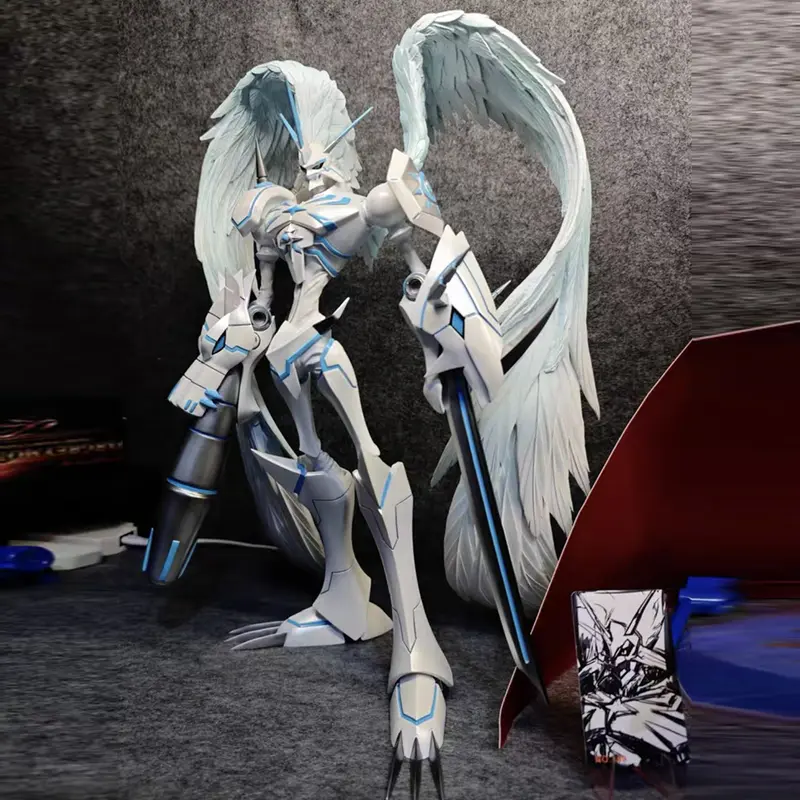 Digimon Adventure Anime Figures Omegamon Merciful Mode Figure Gk Figurine PVC Statue Collection Model Kid Ornament Toy Gifts