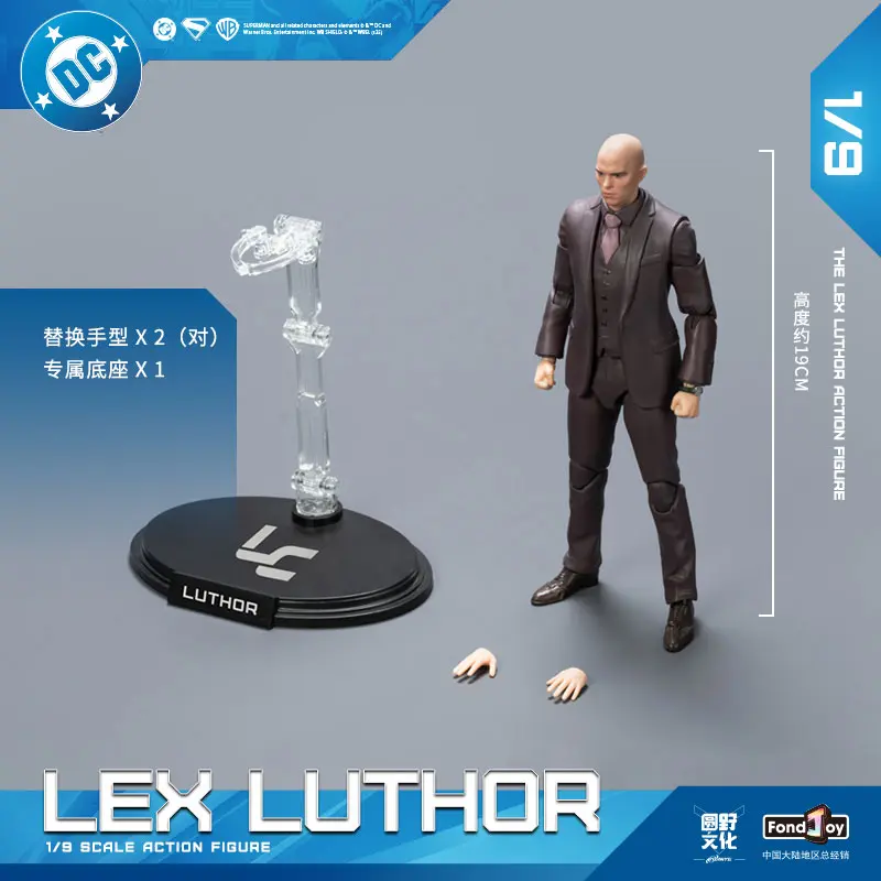 Original Fondjoy Lex Luthor Figure 1/9 David Corenswet Superman New Movie Superman Figures Pvc Statue Room Decora Desk Toy Gifts
