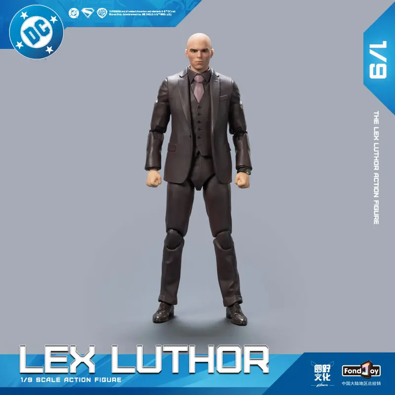 Original Fondjoy Lex Luthor Figure 1/9 David Corenswet Superman New Movie Superman Figures Pvc Statue Room Decora Desk Toy Gifts