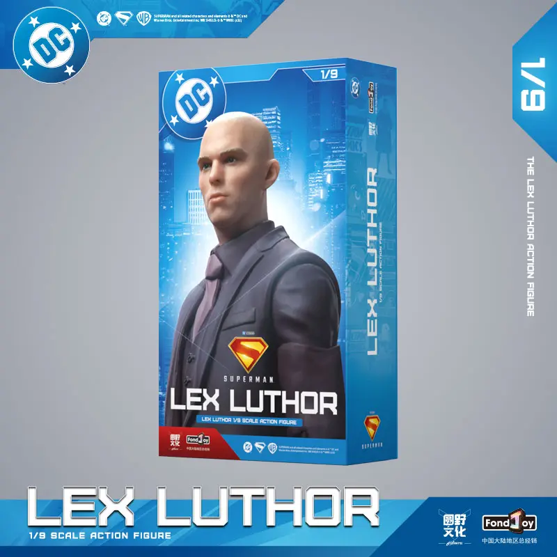 Original Fondjoy Lex Luthor Figure 1/9 David Corenswet Superman New Movie Superman Figures Pvc Statue Room Decora Desk Toy Gifts