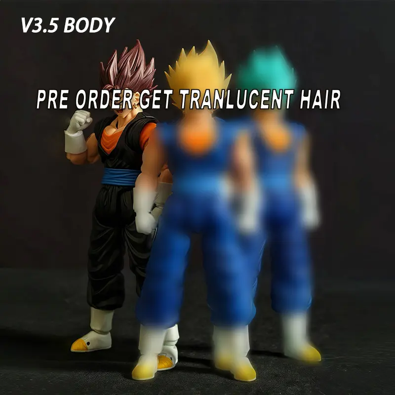 New 3.5 Neokong 1/12 Vegetto Action Figure Da001e Da001f Da001g Body Super Saiyan Vegeto Ssj2 Anime Figurine Collectmodel Gifts