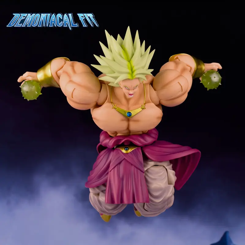 In stock Demoniacal Fit Broly Action Figure Dragon Ball Legendary Berserker 2.0 Figures Broli Figurine SHF Collectible Model Toy