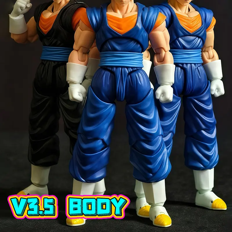 Neokong Studio 3.5 Body Dragon Ball Action Figure Vegito DBZ SHF Vegeto Super Saiyan Vegetto Anime Figurine Toy Model Custom Toy