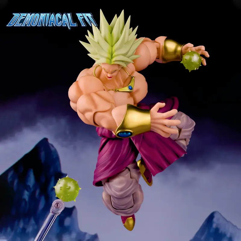 In stock Demoniacal Fit Broly Action Figure Dragon Ball Legendary Berserker 2.0 Figures Broli Figurine SHF Collectible Model Toy