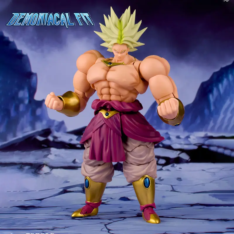 In stock Demoniacal Fit Broly Action Figure Dragon Ball Legendary Berserker 2.0 Figures Broli Figurine SHF Collectible Model Toy