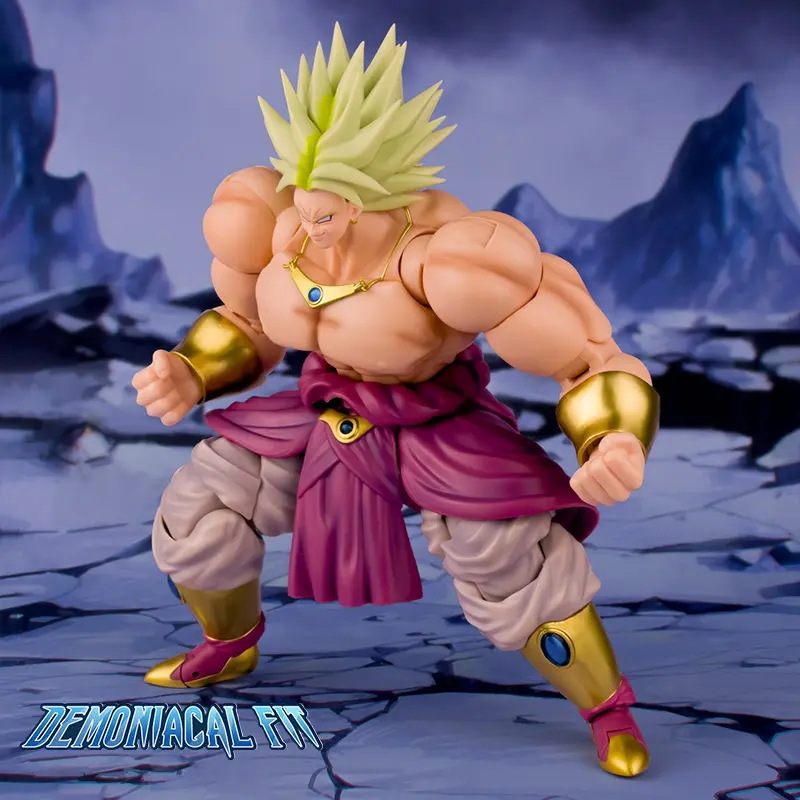 In stock Demoniacal Fit Broly Action Figure Dragon Ball Legendary Berserker 2.0 Figures Broli Figurine SHF Collectible Model Toy