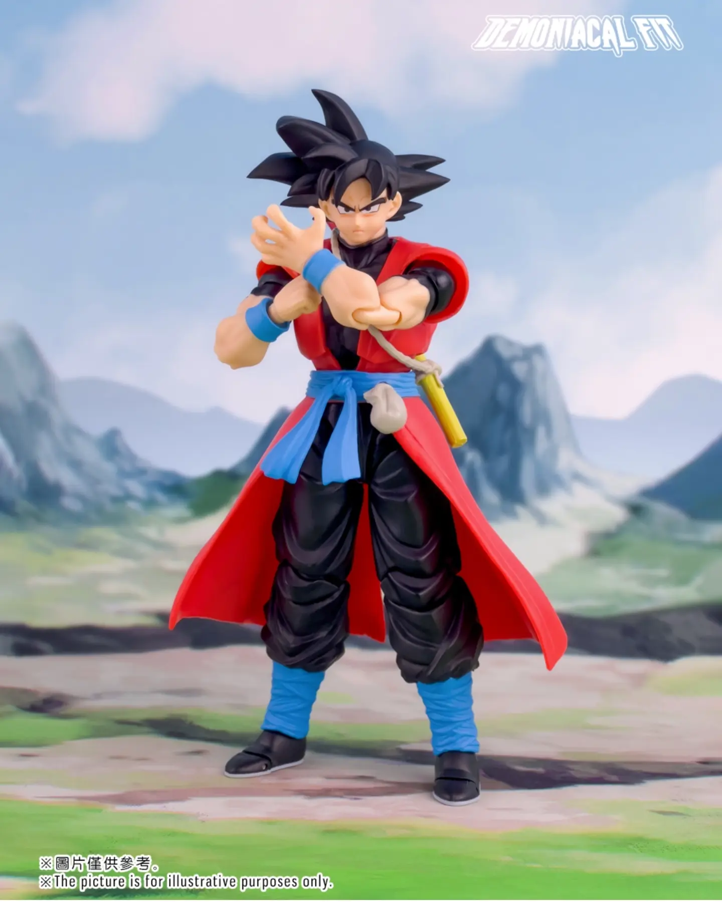 Demoniacal Fit The Time Vanguard Dragon Ball Action Figures Son Goku Xeno Figurine Anime Figure Gk Statue Collectible Model Toy