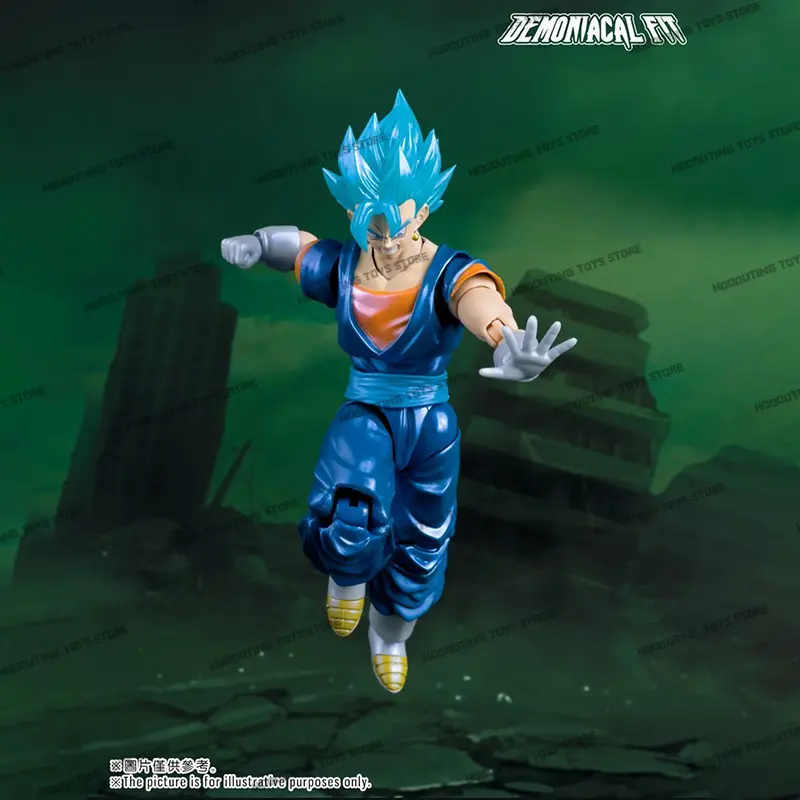 Demoniacal Fit Vegito Dragon Ball Trump Card DBZ Action Figures Vegeto Figurine Gk Statue Collectible Model Gifts Custom Toys