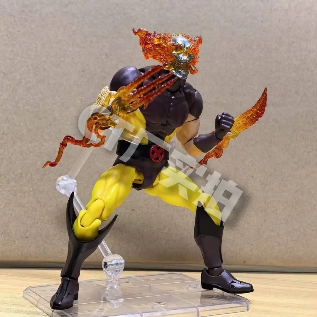 New Ct Toys Wolverine Hellverine Figures Hot Mafex 096 X-Men Action Figure Anime Figurine Statue Collection Model Customized Toy