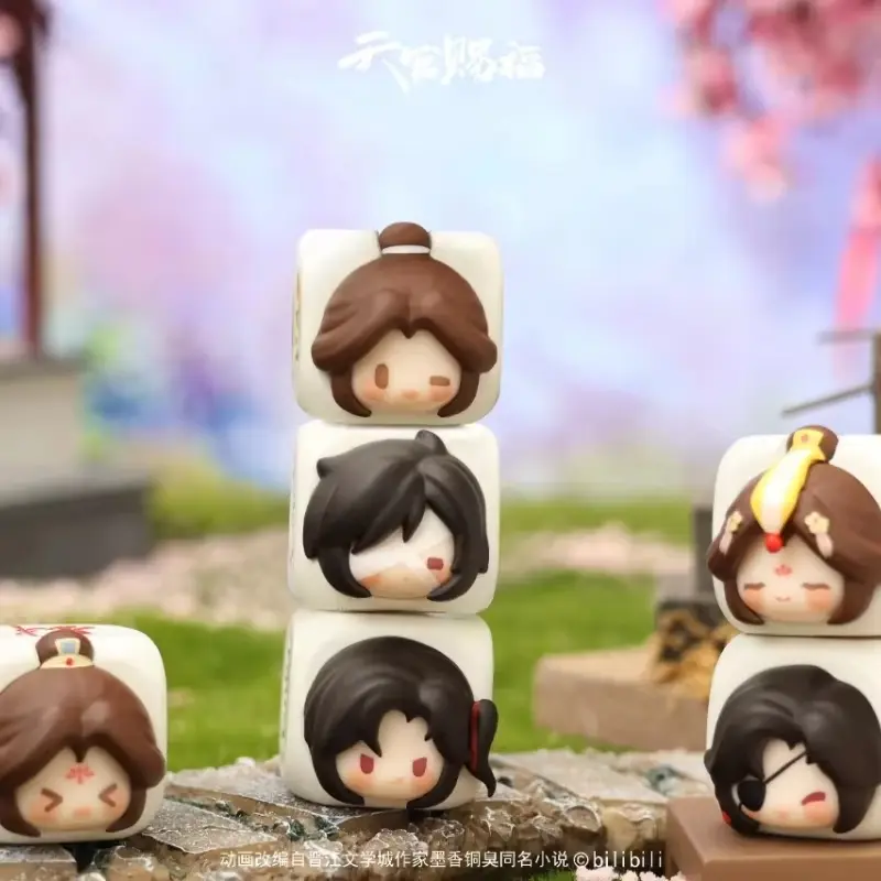 Heaven Official’S Blessing Linglong Dice Blind Bag Xie Lian Hua San Lang Tai Zi Yuechen Surprise Box Mini Model Cute Toys Gifts